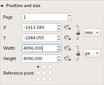 Position and Size