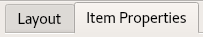Item Properties Tab